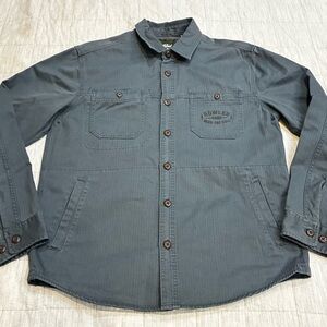 Howler Brothers - Charcoal Button-Up Shaket - Medium